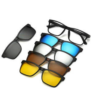 نظارات شمسية قابلة للتبديل والاستقطاب