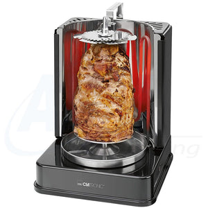 Grill vertical pour kebab 3en1 1400 W – Clatronic