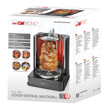 Charger l&#39;image dans la galerie, Grill vertical pour kebab 3en1 1400 W – Clatronic

