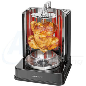 Grill vertical pour kebab 3en1 1400 W – Clatronic