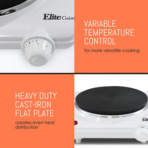 BRÛLEUR CHAUD ÉLECTRIQUE DE COMPTOIR GOURMET ELITE