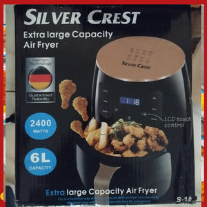 FRITEUSE À AIR SILVER CREST S-18, 6 LITRES, 2400 W