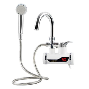 Robinet de chauffe-eau électrique avec douche + Chauffage numérique
