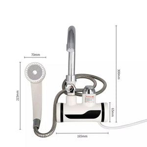 Robinet de chauffe-eau électrique avec douche + Chauffage numérique
