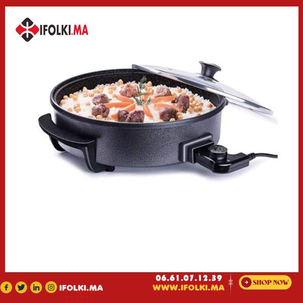 Lamacom Poêle à pizza électrique -30 cm-