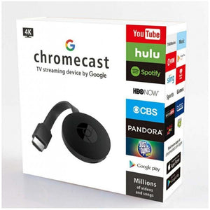 Chromecast 4 K- Récepteur Multimédia Numérique - Noir0
