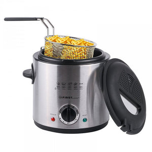 FRITEUSE INOX AVC COUVERCLE FA-5058 1.0L 900W FIRST AUSTRIA