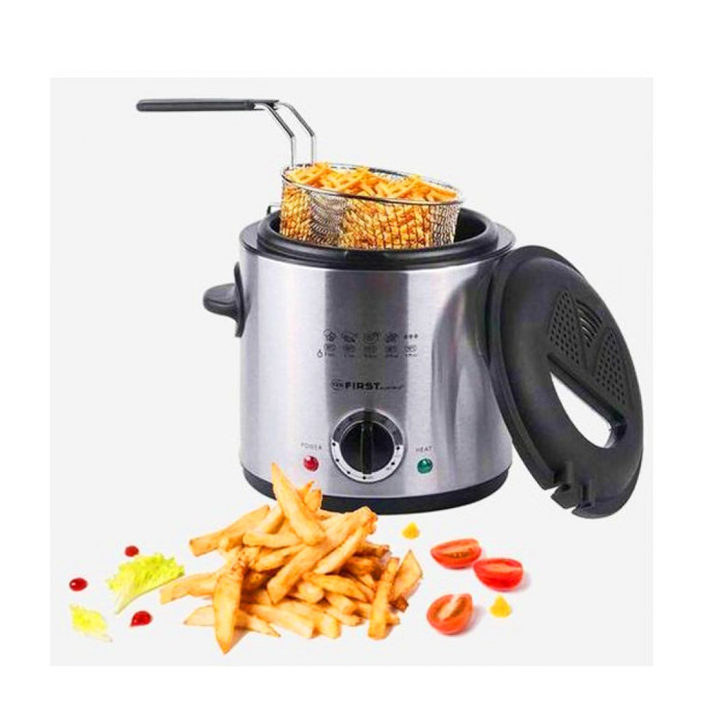 FRITEUSE INOX AVC COUVERCLE FA-5058 1.0L 900W FIRST AUSTRIA