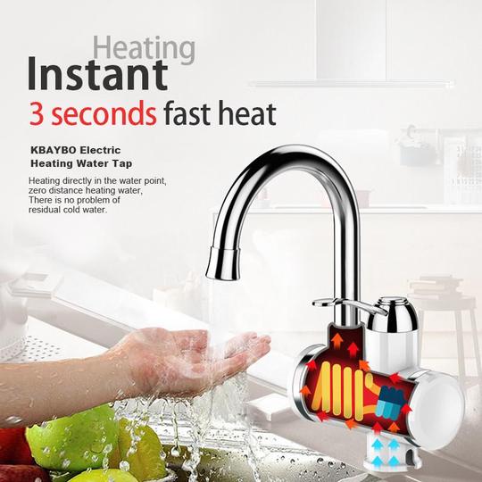 Robinet instantané d'eau de chauffage électrique